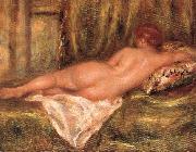 Pierre Auguste Renoir reclinig nude rear ciew Germany oil painting artist